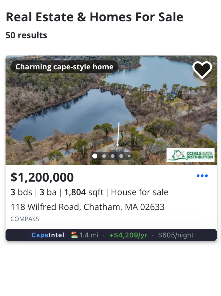 Zillow Search Results Overlay